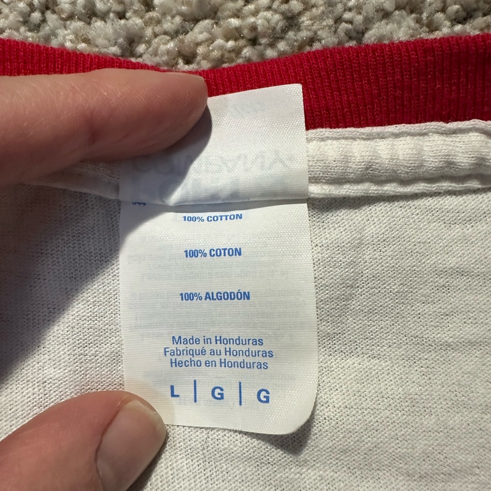 Steven Rhodes R.E.A.D. White Ringer T-Shirt - Picture 5 of 7